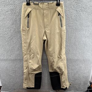 Aigle Actimum Pants Men's 30 Beige Belted Zip Ankles Ski Snowboard Hiking